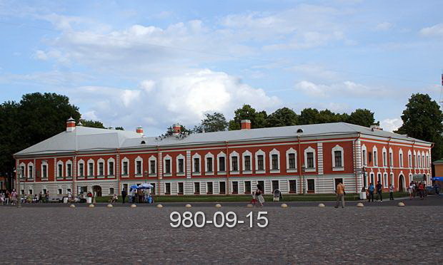 Атриум Петропавловской крепости